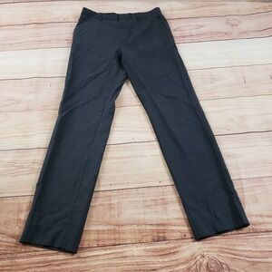 Hugo Boss Pants Mens 30 Gray Straight Slim Slacks Business Wool Adult 30x30 *